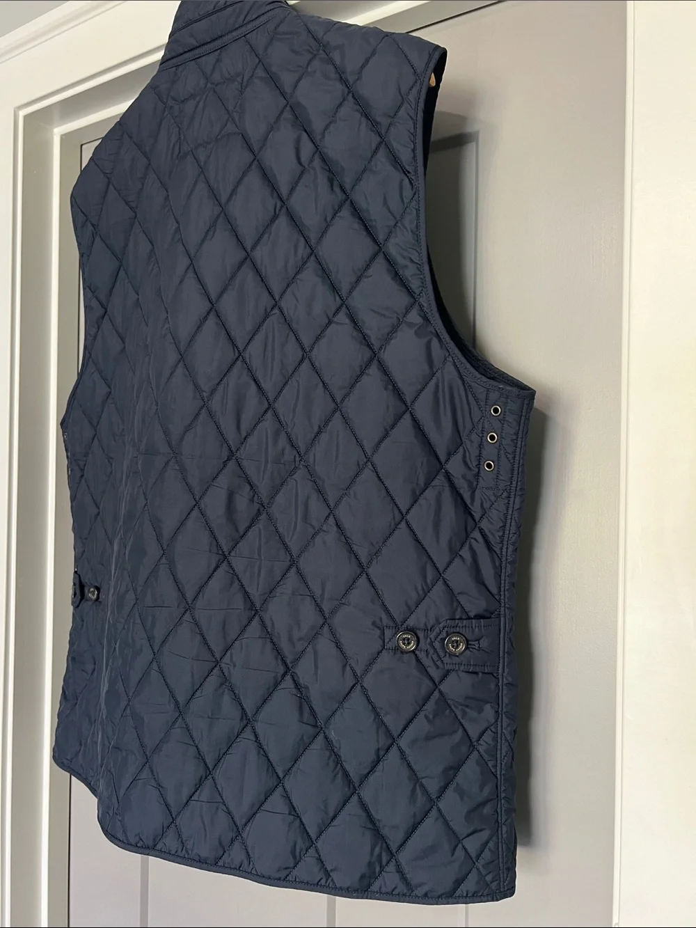 Polo by Ralph Lauren Navy Diamond-Quilted Men's Vest Size XL